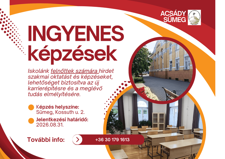 Nyisson új lehetőségekre!